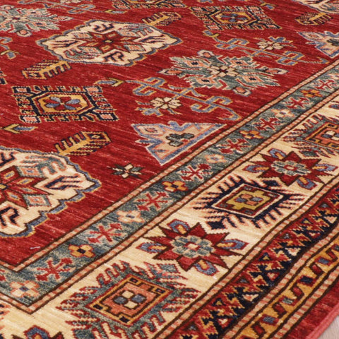 Handmade fine Afghan Kazak rug - 309266