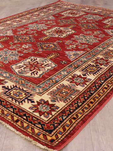 Handmade fine Afghan Kazak rug - 309266