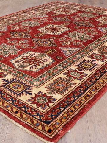 Handmade fine Afghan Kazak rug - 309267