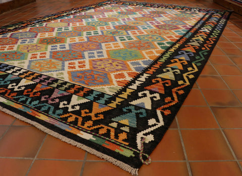 Handmade Afghan Kilim - 309273