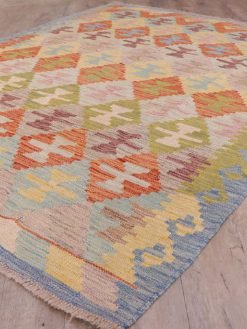 Handmade Afghan Kilim - 309301