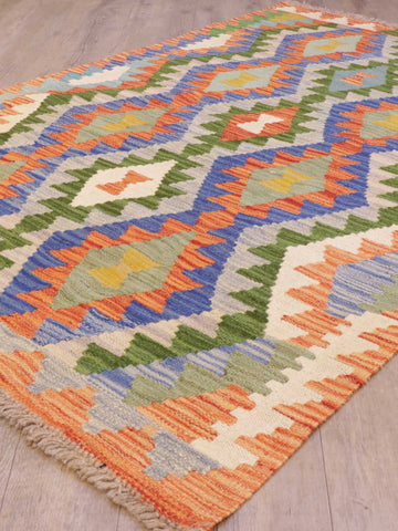 Handmade Afghan Kilim - 309305