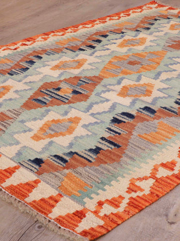 Handmade Afghan Kilim - 309308