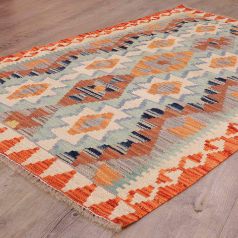 Handmade Afghan Kilim - 309308