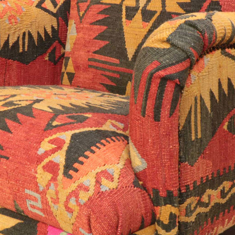 Handmade Turkish kilim Howard Chair - 309321