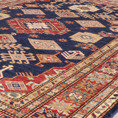 Handmade fine Afghan Kazak rug - 309362