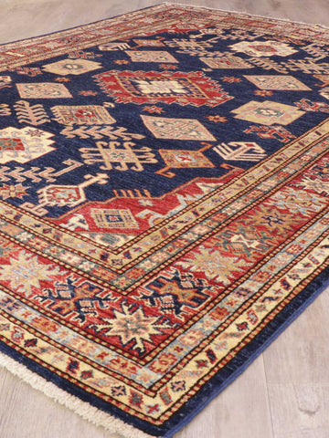 Handmade fine Afghan Kazak rug - 309362