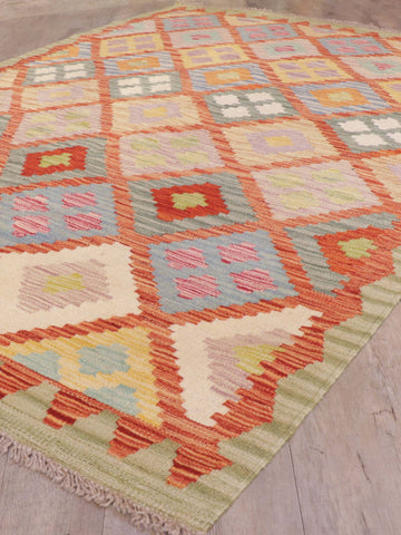 Handmade Afghan Kilim - 309391