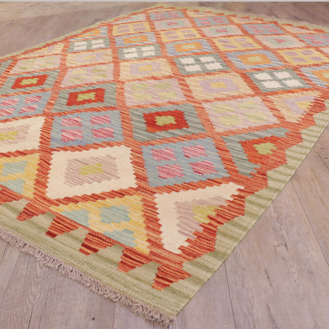 Handmade Afghan Kilim - 309391