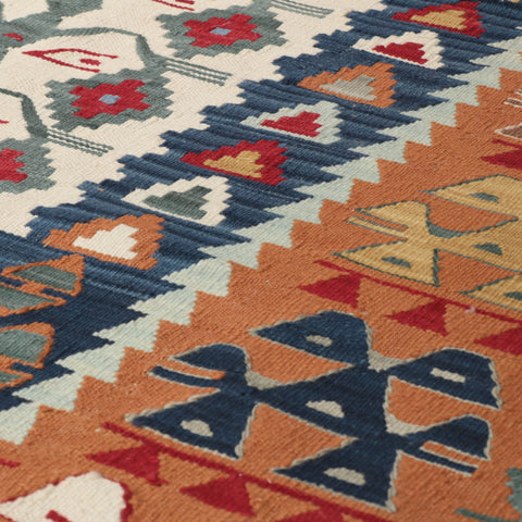 Handmade Fine Turkish Seccade Kilim rug - 309472