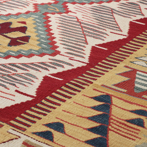 Handmade Fine Turkish Seccade Kilim rug - 309476