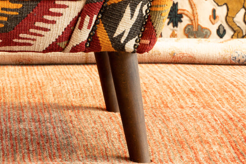 Handmade Turkish kilim Windsor Bench seat - 309499