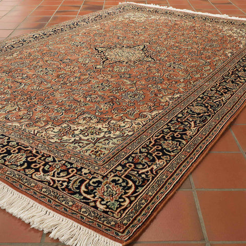 Handmade fine Kashmir silk rug - 309520