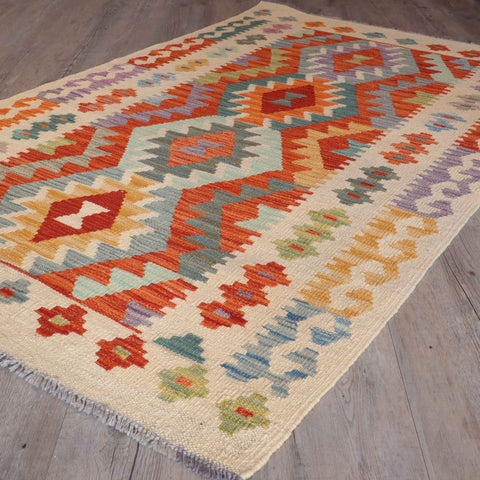 Handmade Afghan Kilim - 309529