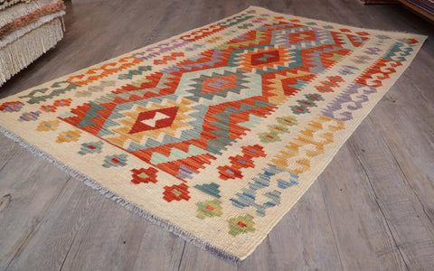 Handmade Afghan Kilim - 309529