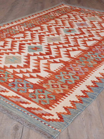 Handmade Afghan Kilim - 309530