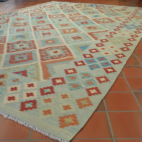 Handmade Afghan Kilim - 309540