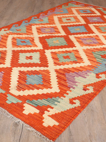 Handmade Afghan Kilim - 309568