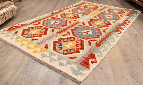 Handmade Afghan Kilim - 309607