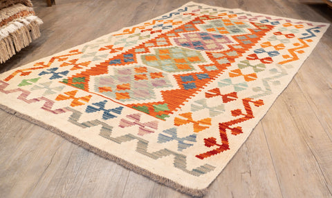 Handmade Afghan Kilim - 309612