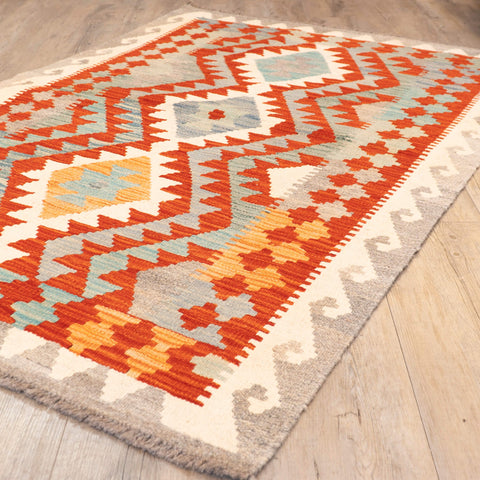 Handmade Afghan Kilim - 309613