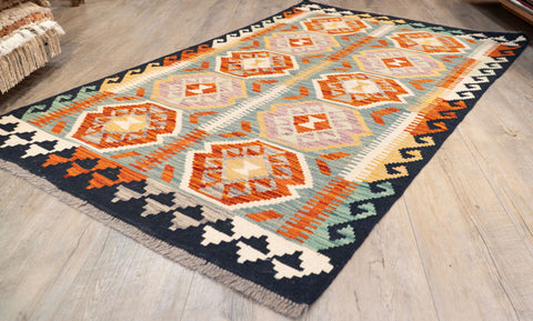 Handmade Afghan Kilim - 309614