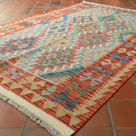 Handmade Afghan Kilim - 309618