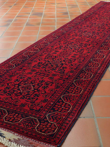 Handmade Afghan Khal Mohammadi narrow runner - 309626