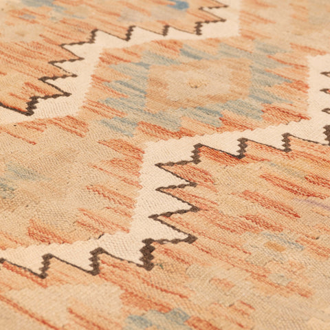 Handmade washed Afghan Kilim - 309653