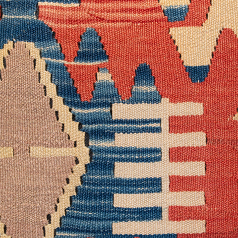 Large Handmade Turkish kilim cushion - 309673-AM