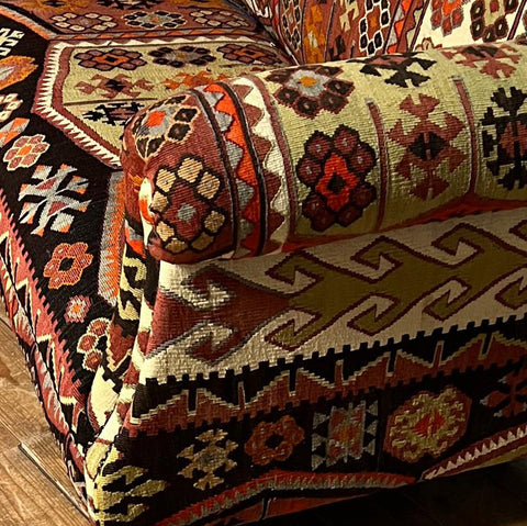 Handmade Turkish kilim two seater sofa - 309677