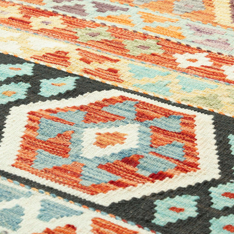Handmade Afghan tribal Kilim - 309704