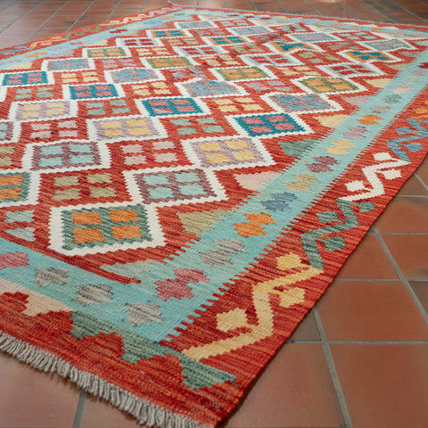 Handmade Afghan Kilim - 309714