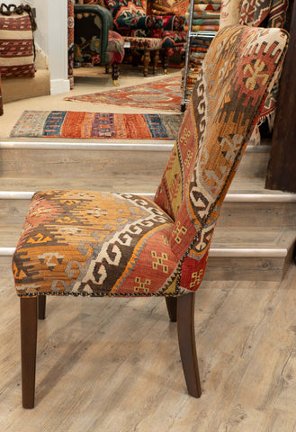 Handmade Turkish kilim Dining Chair - 309764a