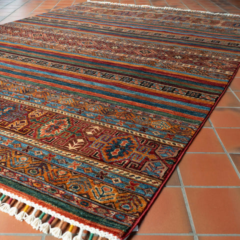 Handmade Afghan Kharjeen rug - 309791