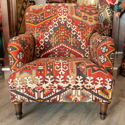 Handmade Turkish kilim Howard Chair - 309800