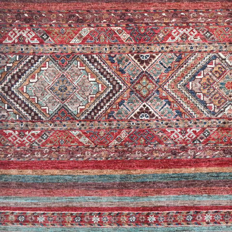 Handmade Afghan Kharjeen rug - ENR309846