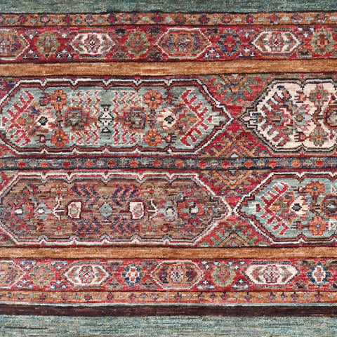 Handmade Afghan Kharjeen rug - ENR309847