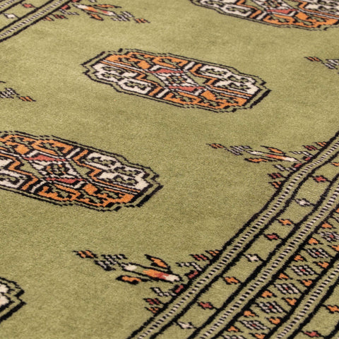 Handmade Pakistan Bokhara short runner - 309921