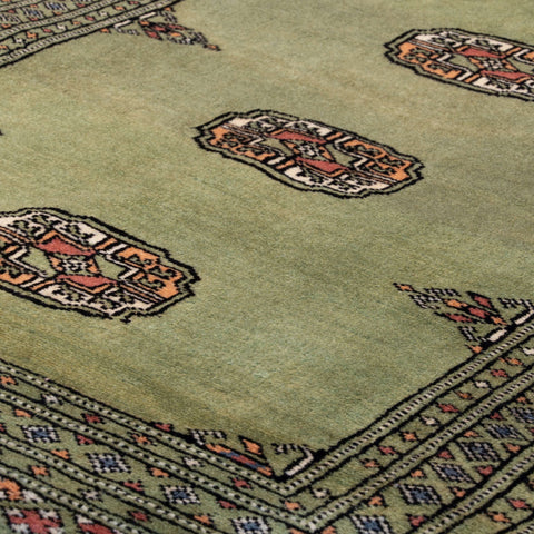 Handmade Pakistan Bokhara rug - 309951