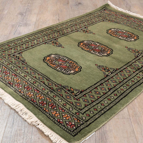 Handmade Pakistan Bokhara rug - 309959