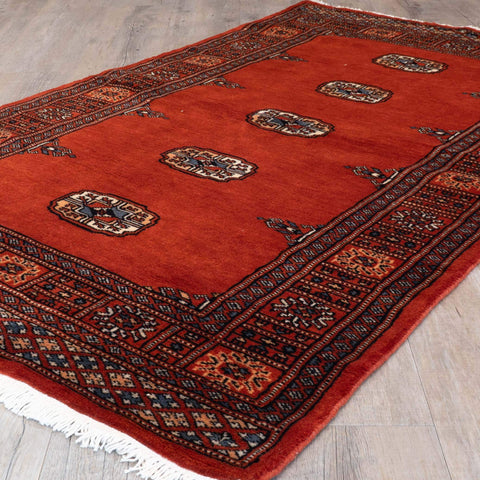 Handmade Pakistan Bokhara rug - 309988