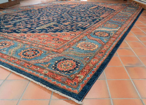 Handmade Afghan Choeb Rang carpet - 309998
