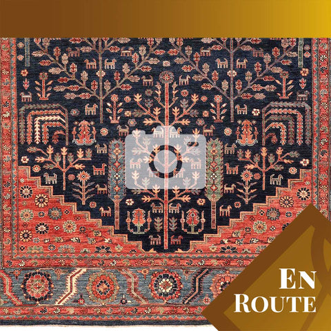 Handmade Afghan Choeb Rang rug - ENR309998