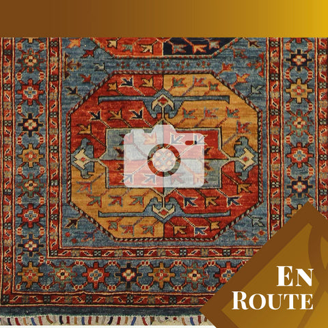 Handmade Afghan Ersari short runner - ENR310039