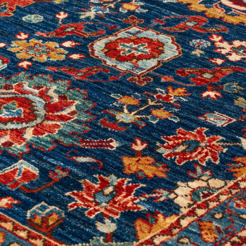 Handmade Afghan Aryana square rug - 310046