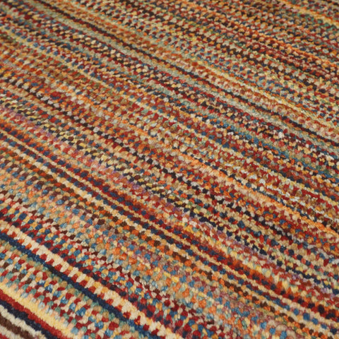 Handmade Afghan Gabbeh rug - ENR310072