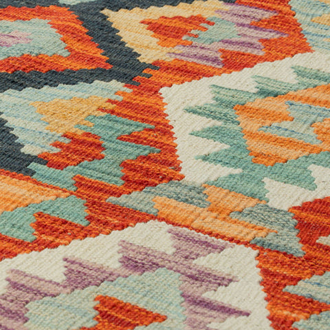 Handmade Afghan Kilim - 310163