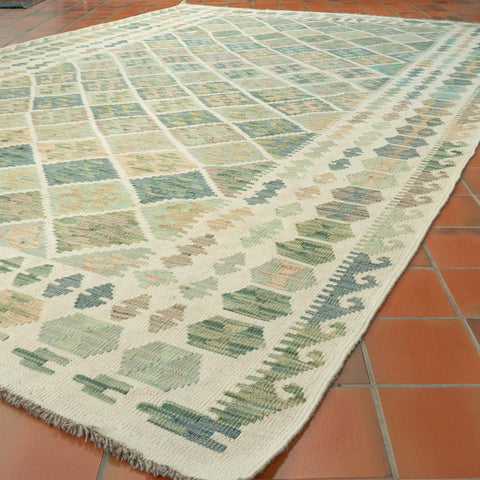 Handmade Afghan Kilim - 310166