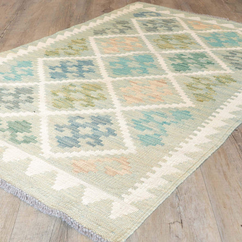 Handmade Afghan Kilim - 310190